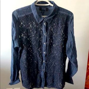 FDJ Indigo Blouse